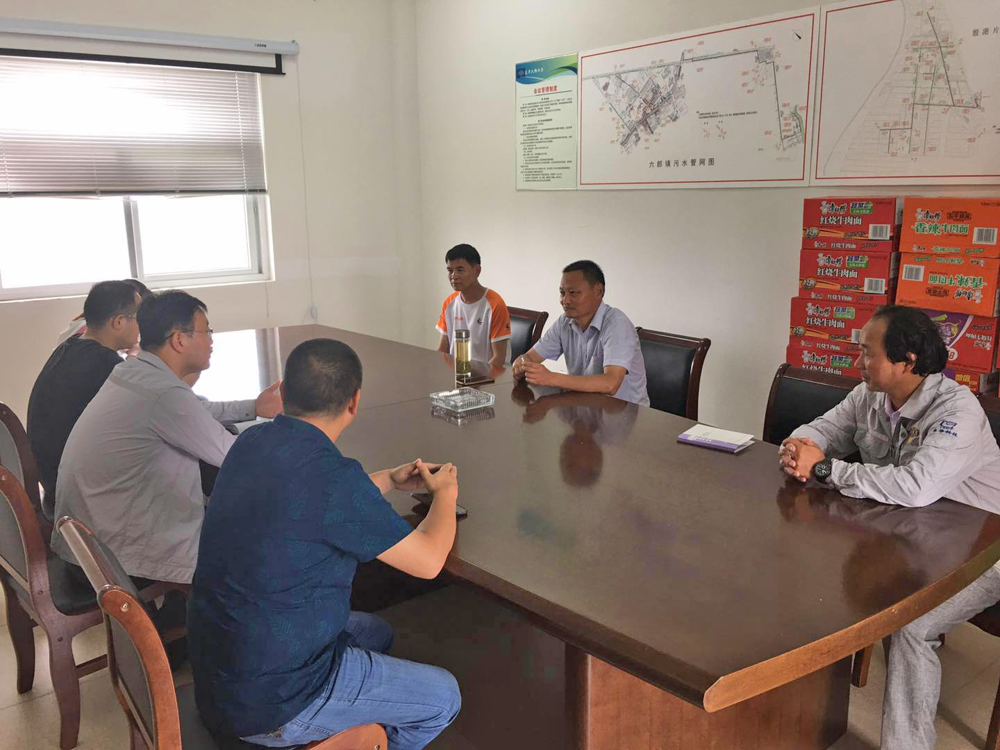 1720597712512 2020年7月,東華科技所屬蕪湖六郎公司參與建立企地聯合防汛抗洪指揮部